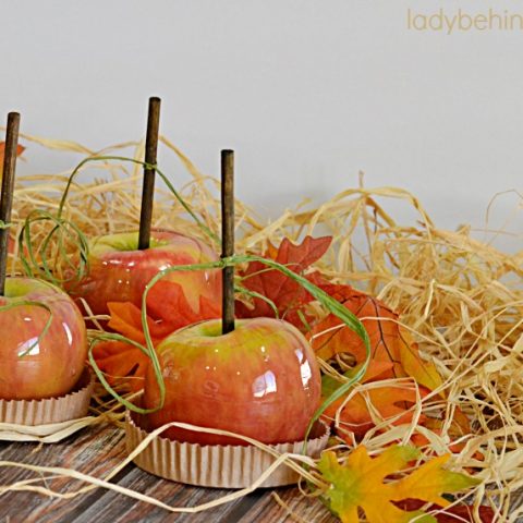 Butterscotch Candy Apples