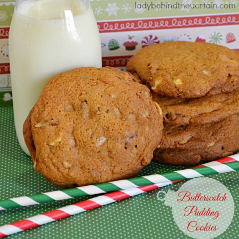 Butterscotch Pudding Cookies