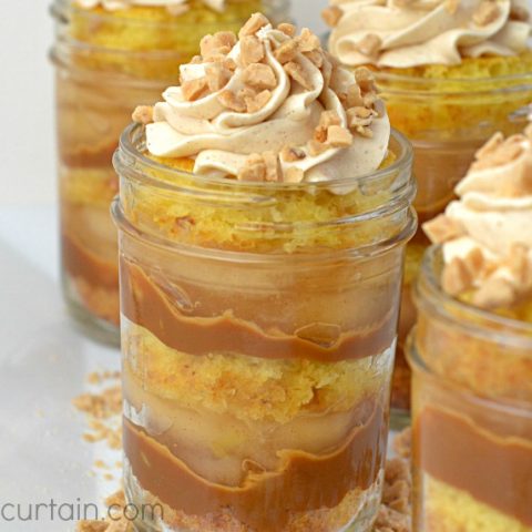 Caramel Apple Pie Cupcakes