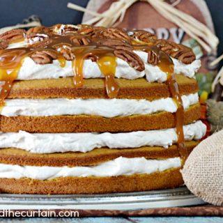 Caramel Pumpkin Torte