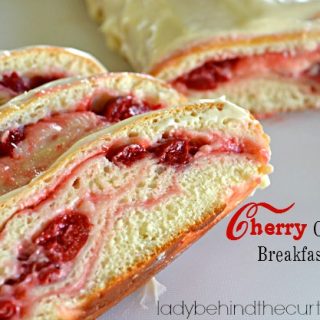 Cherry Cheesecake Breakfast Loaf