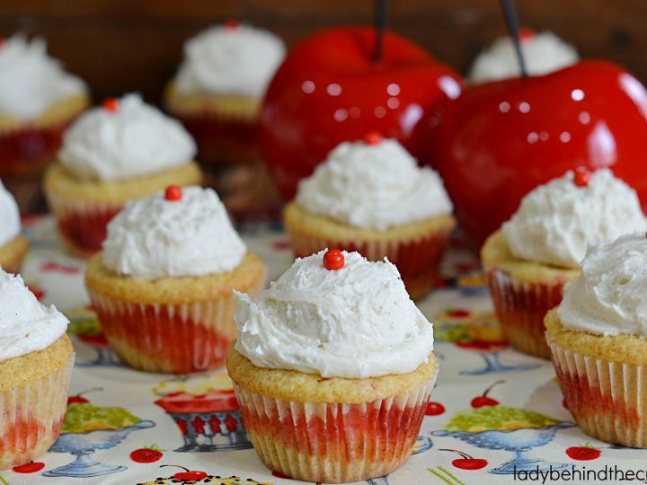 Image for Cherry Cobbler Cupcakes