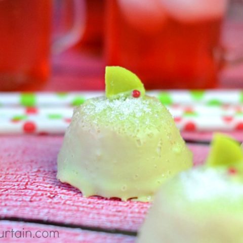 Cherry Limeade Petit Fours