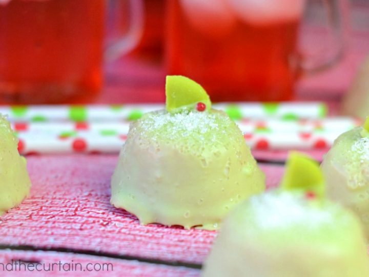 Cherry Limeade Petit Fours