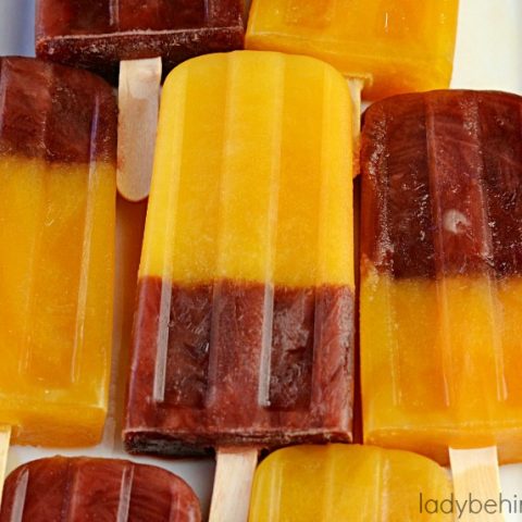 Cherry Peach Pops