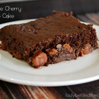 Chocolate Cherry Dump Cake