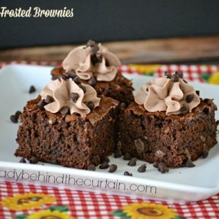 Chocolate Frosted Brownies