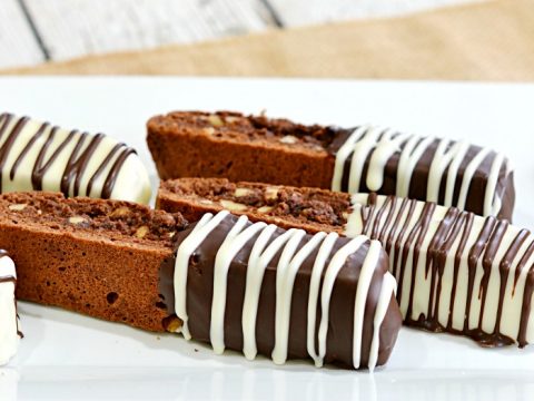 Coffee Shop Brownie Mix Biscotti