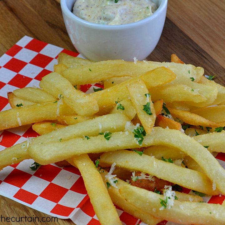 Copycat Disneyland Pommes Frites with Spicy Cajun Remoulade