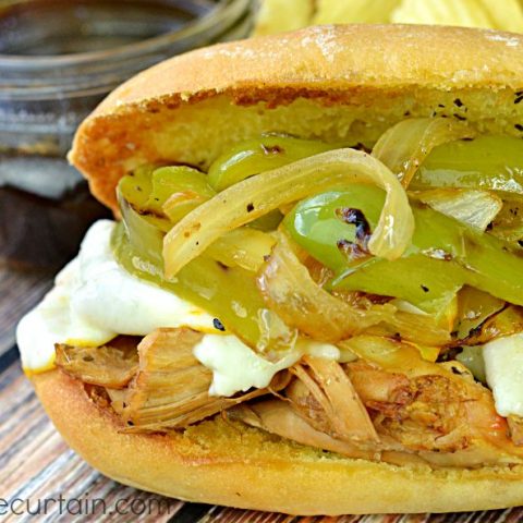 #ad Cornish Hen French Dip Sandwiches