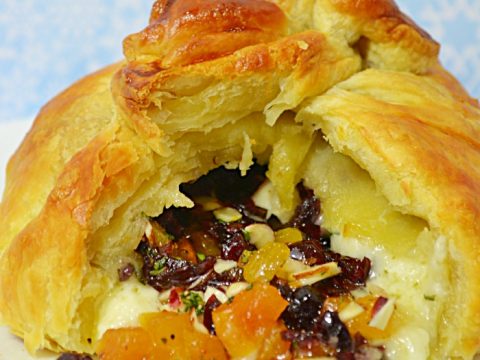 Image for Cranberry Apricot Baked Brie