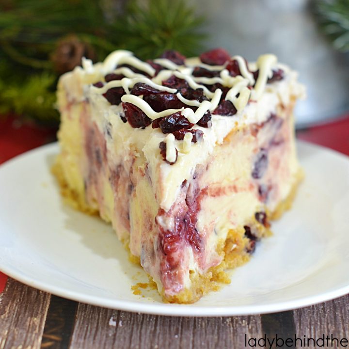 Cranberry Bliss Cheesecake