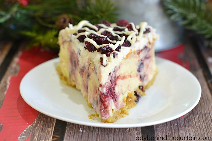 Cranberry Bliss Cheesecake