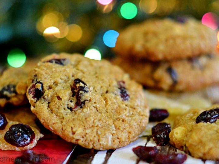 Cranberry Bliss Oatmeal Cookies