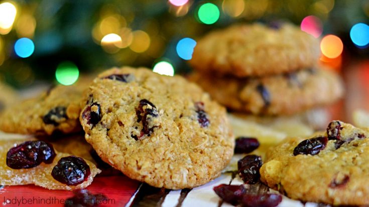 Cranberry Bliss Oatmeal Cookies