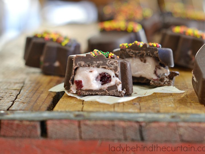 Image for Cranberry Cheesecake Filled Chocolates