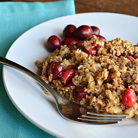 Cranberry Orange Baked Oatmeal