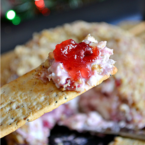 Cranberry Pear Cheese Ball