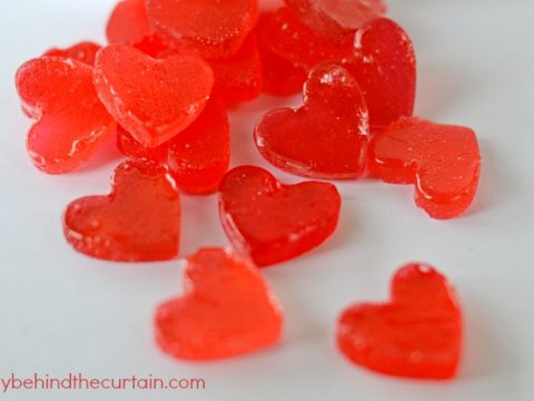 DIY Heart Shaped Candies