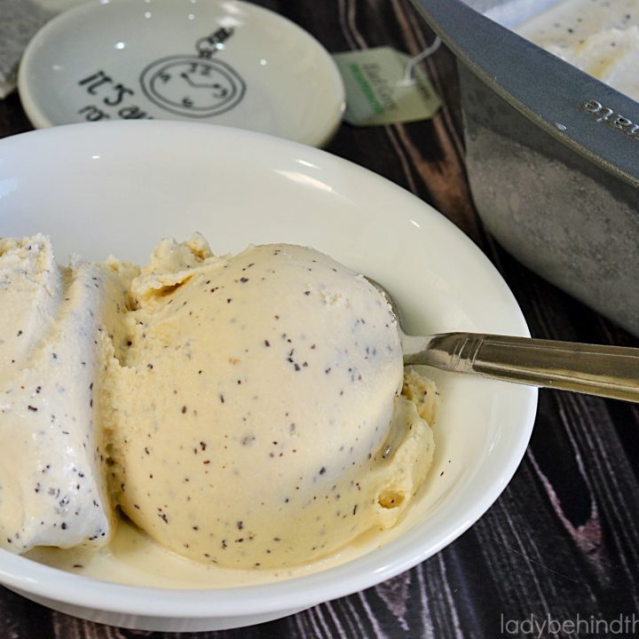 Earl Grey Tea Vanilla Ice Cream