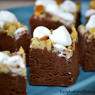 Easy Rocky Road Fudge