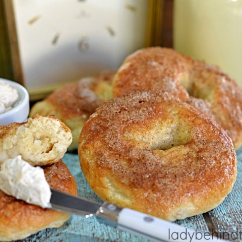 Eggnog Bagels