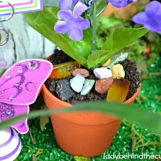 Fairy Garden Dirt Dessert Cups