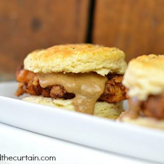 Fried Chicken Biscuit Sandwiches