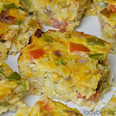Green Chiles and Rice Frittata