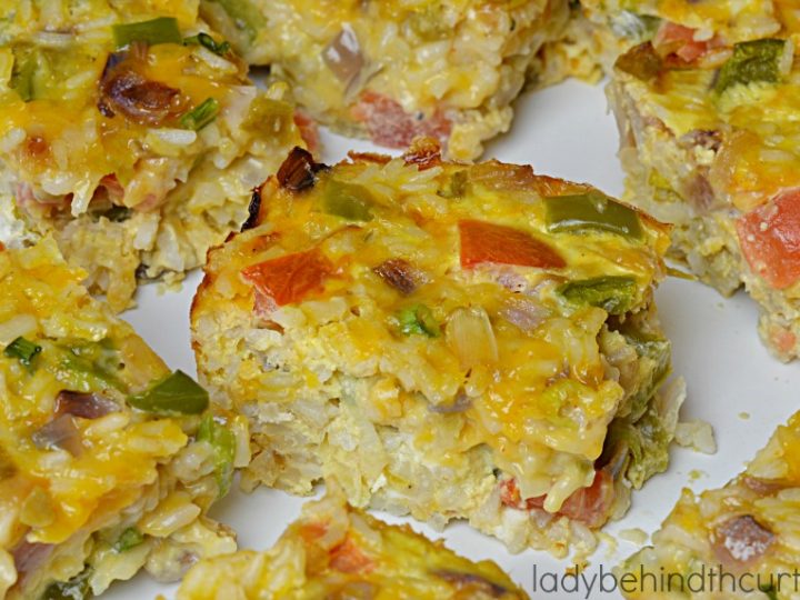 Green Chiles and Rice Frittata