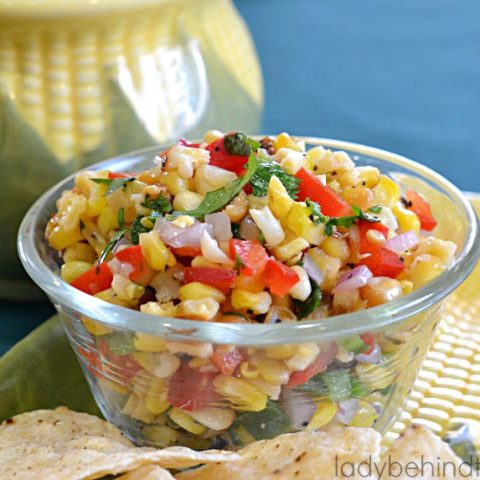 Grilled Corn Salsa