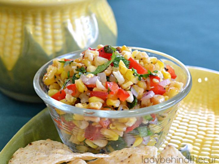 Grilled Corn Salsa