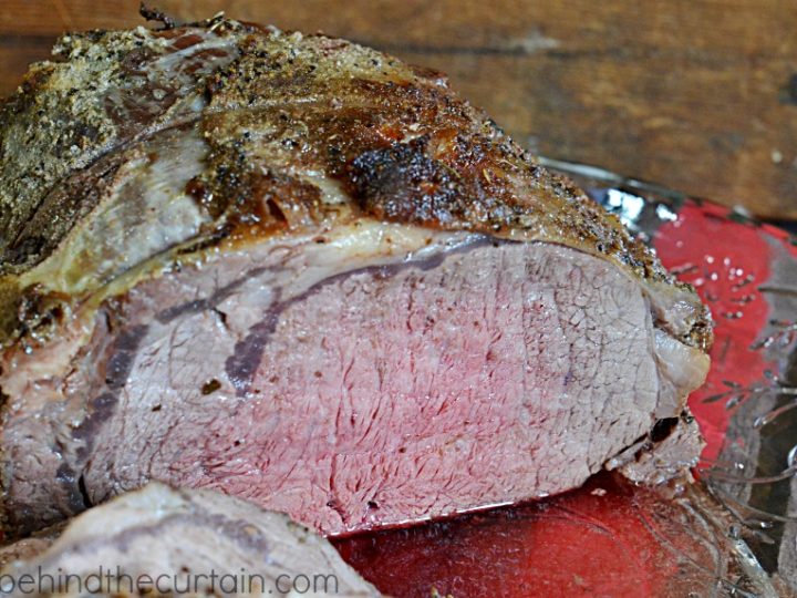 Herb Rubbed Prime Rib