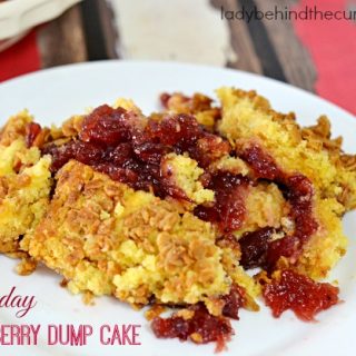 Holiday Cranberry Dump Cake