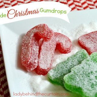 Homemade Christmas Gumdrops