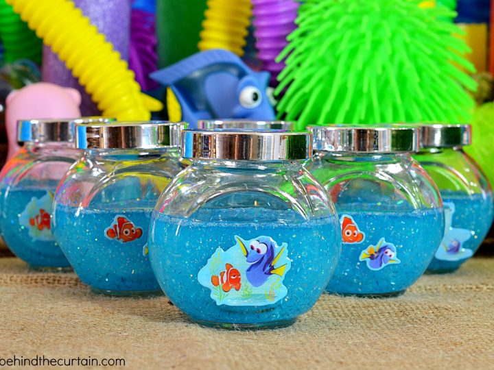 How To Make Finding Dory Glitter Slime