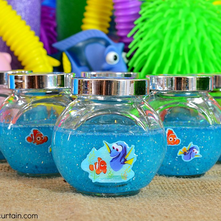 How To Make Finding Dory Glitter Slime