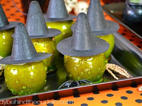 I Put a Spell on You Halloween Cinnamon Candy Apples