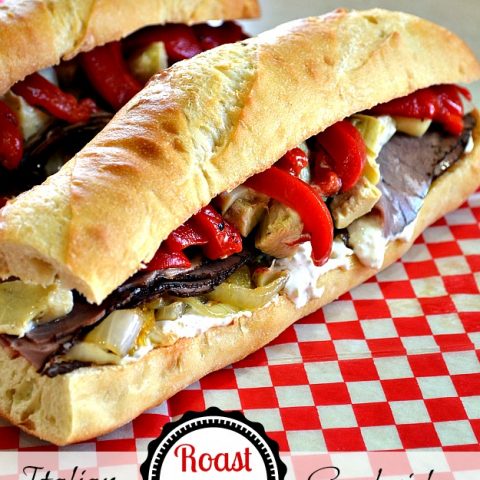 Italian Roast Beef Sandwich