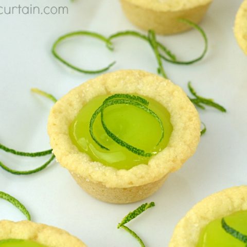 Key Lime Pie Cookie Cups