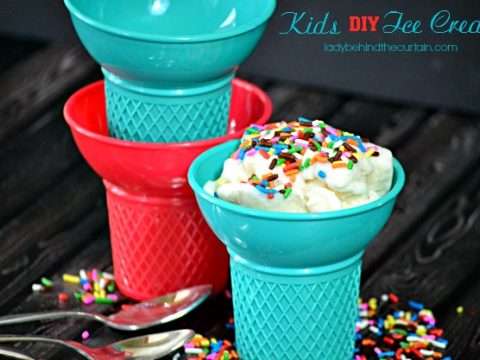 Kids DIY Ice Cream