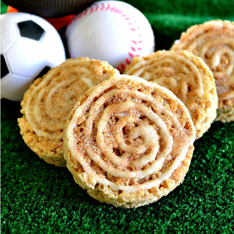 {After the Game} Cinnamon Roll Treats