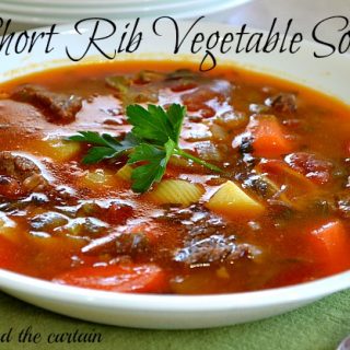 Short Rib Vegetable Soup