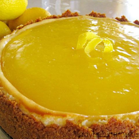 Lemon Glazed Cheesecake