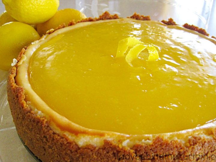 Lemon Glazed Cheesecake