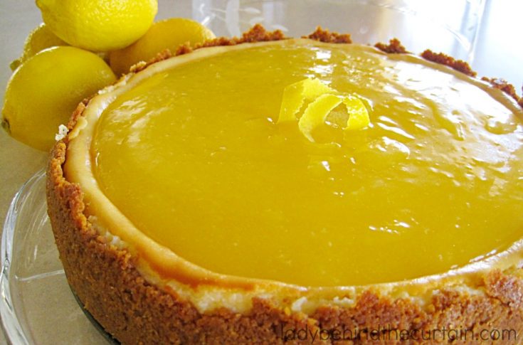 Lemon Glazed Cheesecake