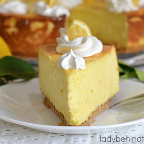 Lemon Pudding Cheesecake