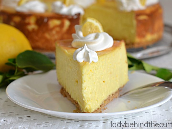 Lemon Pudding Cheesecake