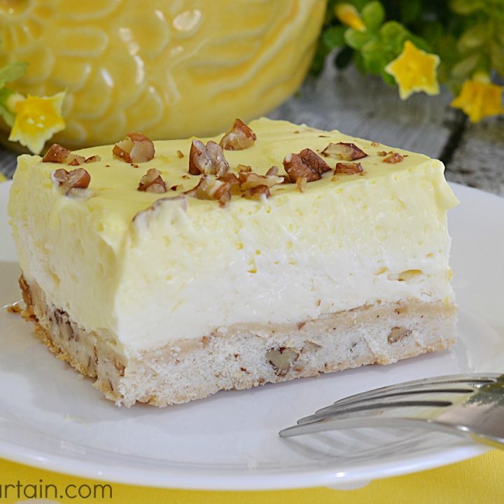 Lemon Triple Layer Bars