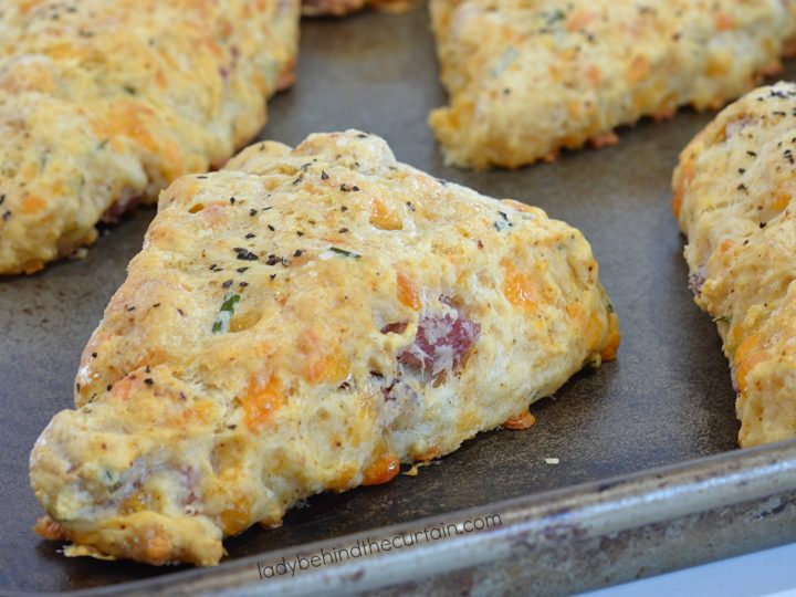 Ham and Cheese Scones